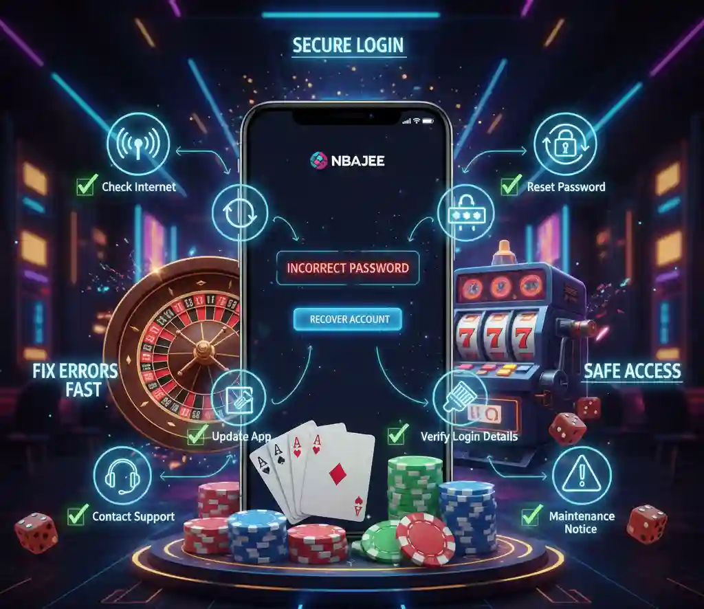 Common Login Problems and Solutions on Nbajee